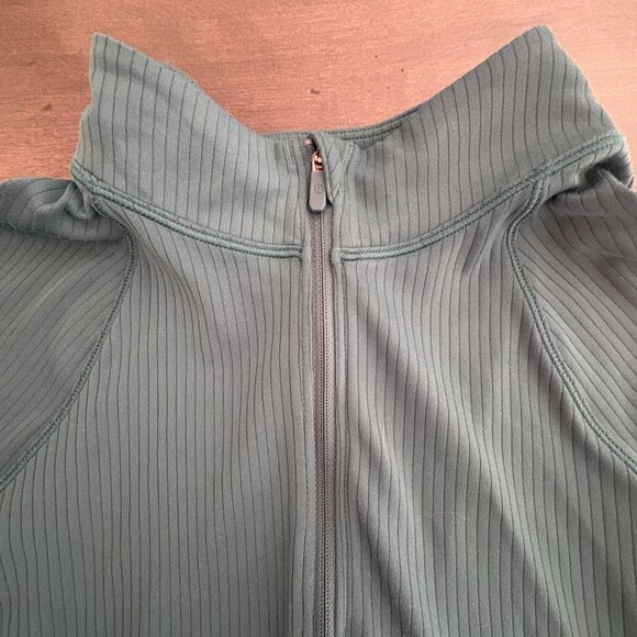 lululemon It's Rulu Ribbed Cropped Half Zip - Picture 8 of 15